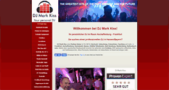 Desktop Screenshot of djmarkkiss.de